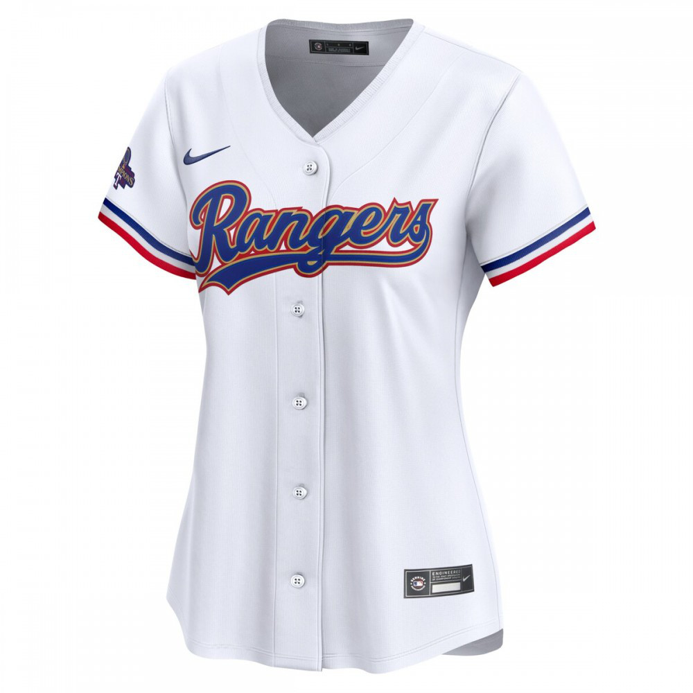 Jonah Heim Texas Rangers Women's 2024 Gold Collection Limited Player Jersey – White-Pro Kit Vault | Brand New 26/27 Sports Jerseys